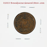 A 1866 Indian Head Penny in good condition for sale by Brandywine General Store reverse side of coin