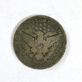 An 1895 Barber Half dollar in good condition for sale by Brandywine General Store reverse side of coin