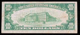 A FR #1860-B Series of 1929 Federal Reserve Bank Notes from NY in the denomination of ten dollars for sale by Brandywine General Store Reverse