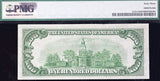 A FR #2153-G Series of 1934 A FRN from the Chicago Illinois federal reserve bank in the denomination of one hundred dollars PMG 63 Reverse of bill