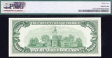 A FR #2157-E Series of 1950 FRN bill from the Federal Reserve Bank in Richmond Virginia for sale by Brandywine General Store graded PMG 64 reverse of bill