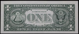 A FR #1916G* series of 1988A FRN star note from the Federal Reserve Bank in Chicago IL in the denomination of one dollar for sale by Brandywine General Store Reverse