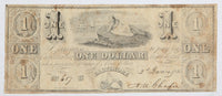 An obsolete one dollar note issued by N. A. Chafee of Baltimore Maryland on January 02, 1840 for sale by Brandywine General Store in very good condition