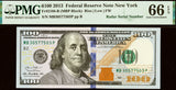 A Fr #2188-B Series of 2013 FRN with a radar serial number of 30577503 for sale by Brandywine General Store graded by PMG at 66 EPQ