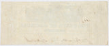 An obsolete Georgia one dollar treasury note issued during the Civil War from Milledgeville GA on January 1st, 1863 for sale by Brandywine General Store reverse of bill