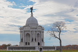 An original premium quality art print of Pennsylvania Monument and Ghostly Tree in Gettysburg National Military Park for sale by Brandywine General Store