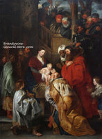 An archival premium Quality religious art Print of The Adoration of the Magi by Peter Paul Rubens for sale by Brandywine General Store