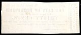 A thirty cents Richmond Obsolete Civil War change note issued April 14, 1862 reverse of bill