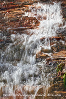 An original premium quality art print of Small Rocky Waterfall in Slow Motion for sale by Brandywine General Store