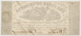 An obsolete Georgia ten dollar note issued during the Civil War from Milledgeville GA on April 6, 1864 for sale by Brandywine General Store Reverse of bill