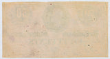 A T-63 Fifty Cents PF-03 obsolete bill issued by the Southern Central Government during the Civil War in 1863 for sale by Brandywine General Store reverse of bill