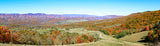 art print of panoramic view of Germany Valley WV in the autumn season