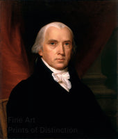 An archival premium Quality art Print of the Official White House Portrait of James Madison for sale by Brandywine General Store