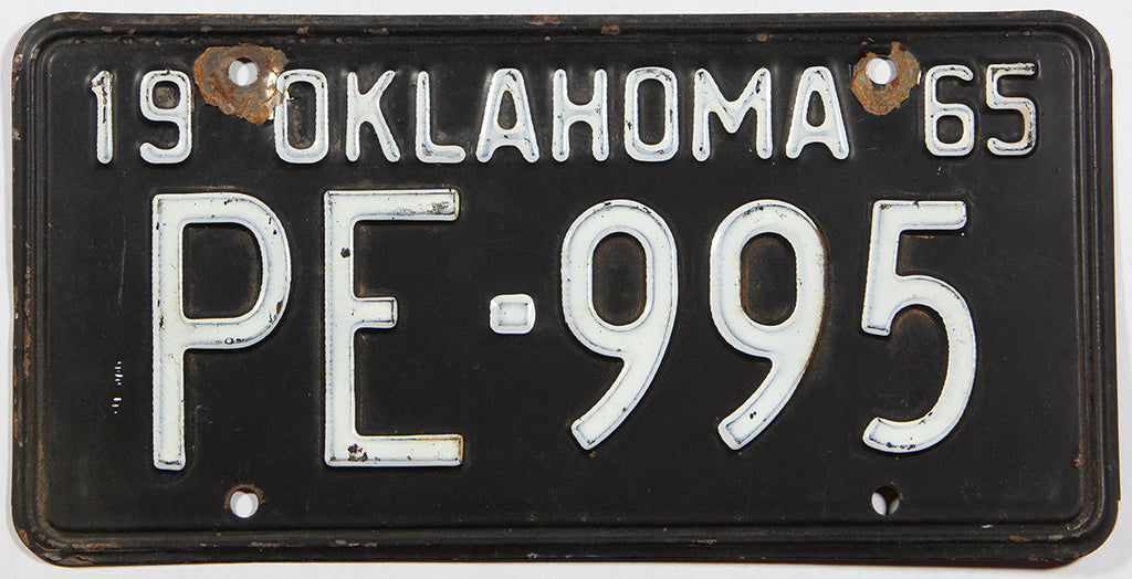 Vieux Permis De Pêche Oklahoma 1948 – Document Vintage Collection Sport Plein Air