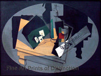 An archival premium Quality art Print of Playing Cards and Sifon by Juan Gris for sale by Brandywine General Store
