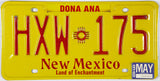 A 1990 New Mexico Passenger Car License Plate