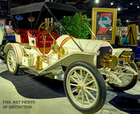 1909 Sterling Model K Antique Automobile Art Print
