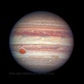 A premium Quality Art Print of a Close Up Photograph of Jupiter taken from the Hubble Space Telescope for sale by Brandywine General Store