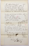 Historical Baltimore Document showing payments to Election Workers in 30th precint, 9th ward in 1885 page 2