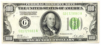 A Fr #2151-G Series of 1928-A one hundred dollar Federal Reserve Note for sale by Brandywine General Store