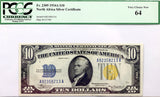A FR #2309 issue of 1934-A, North Africa Silver Certificate graded PCGS 64 for sale by Brandywine General Store