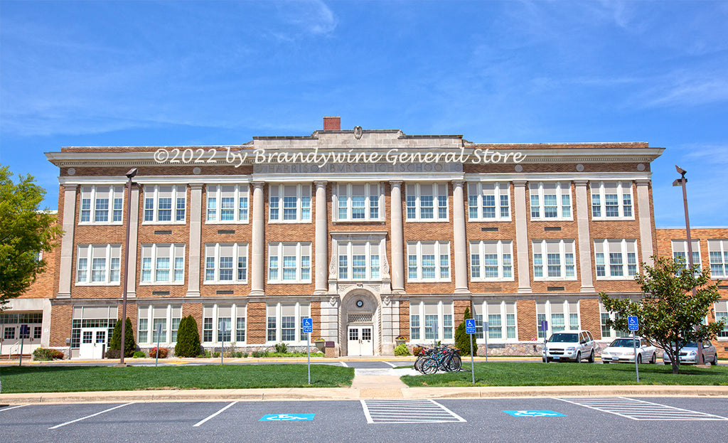 Harrisonburg High School art print Brandywine General Store