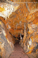 A fine art print of a most unususal hallway in Luray Caverns