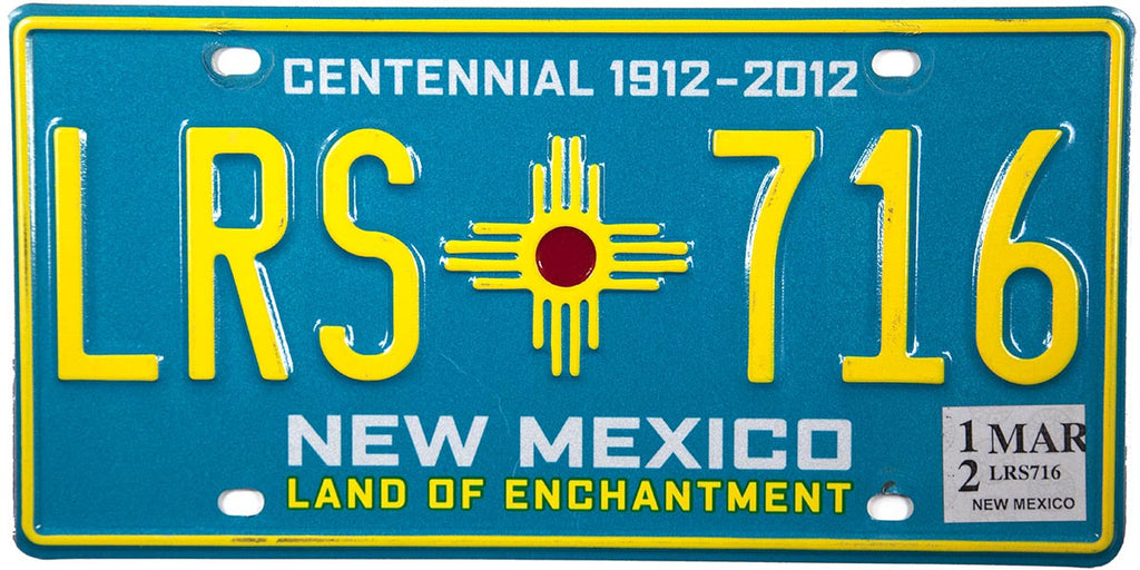 2012 New Mexico License Plate | Brandywine General Store