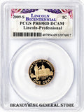 2009-S Lincoln Cent Professional Life PCGS Proof 69 Red Deep Cameo