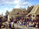 art Print of Country Fair by David Teniers the Younger