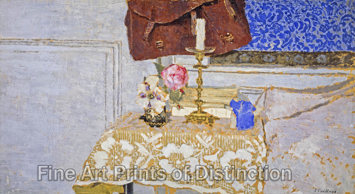 Art Print of The Candlestick by Edouard Vuillard