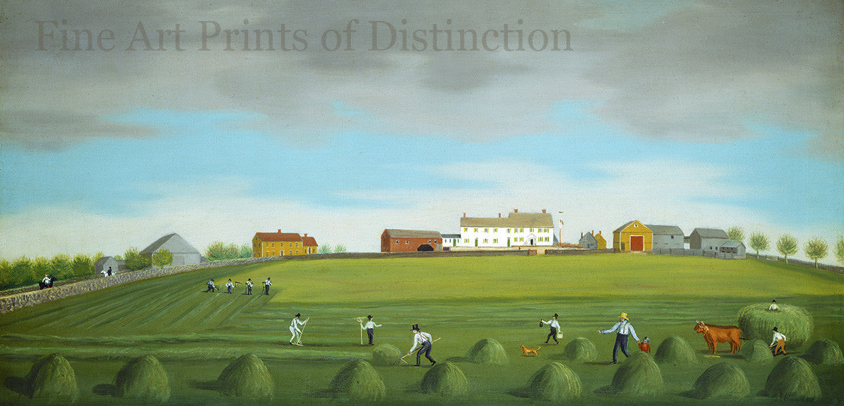 Art Print of Ralph Wheelock's Farm by Francis Alexander