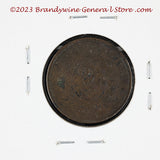 An 1864 Two Cent Piece in good condition reverse side