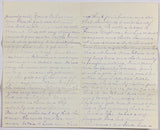 An 1874 stamped postal envelope with an early three cent Washington stamp mailed to Pierrpont Manor in Jefferson County New York with letter