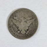 An 1892 Barber Half dollar in good condition for sale by Brandywine General Store reverse side of coin