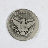 An 1895-O Barber Half dollar in good condition for sale by Brandywine General Store reverse of coin