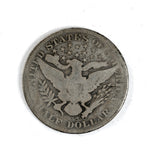 An 1895-S Barber Half dollar in good condition for sale by Brandywine General Store reverse of coin