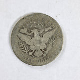 An 1899 Barber Half dollar in about good condition for sale by Brandywine General Store