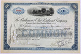 A 1901 Baltimore and Ohio railroad stock certificate for ten shares of common stock for sale by Brandywine General Store