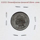 A 1906 Barber silver dime for sale by Brandywine General Store in good condition reverse side of coin