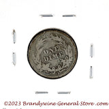 A 1907-O Barber silver dime for sale by Brandywine General Store in good plus condition reverse side of coin
