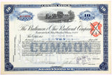 A 1914 Baltimore and Ohio Railroad company stock certificate that was issued to Deutsche Bank for sale by Brandywine General Store