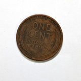 A 1922-D Lincoln Cent, a semi key coin to the series, in fine condition reverse side of coin