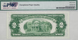 A series of 1928G two dollar legal tender note Fr #1508 for sale by Brandywine General Store certified by PMG at superb gem uncirculated 67 EPQ reverse of bill