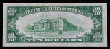 A FR #1860-B Series of 1929 Federal Reserve Bank Notes from NY in the denomination of ten dollars for sale by Brandywine General Store reverse of VF bill