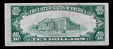 A FR #1860-B Series of 1929 Federal Reserve Bank Notes from NY in the denomination of ten dollars for sale by Brandywine General Store reverse of bill
