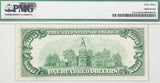 A series of 1934 Hundred Dollar FR #2152-K FRN note from the Federal Reserve Bank in Dallas Texas certified by PMG at 63 Reverse of bill