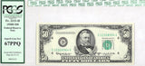 A FR #2111-D Series of 1950-D fifty dollar FRN note from the federal reserve bank of Cleveland Ohio for sale by Brandywine General Store certified PCGS 67 PPQ Superb Gem