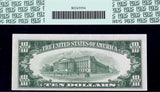 Fr 2011-B* Ten Dollar Federal Reserve Star Note 1950A Certified