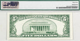 A FR #1962-G Five Dollar bill 1950-A series from the Chicago Federal Reserve Bank for sale by Brandywine General Store PMG 64 reverse of bill